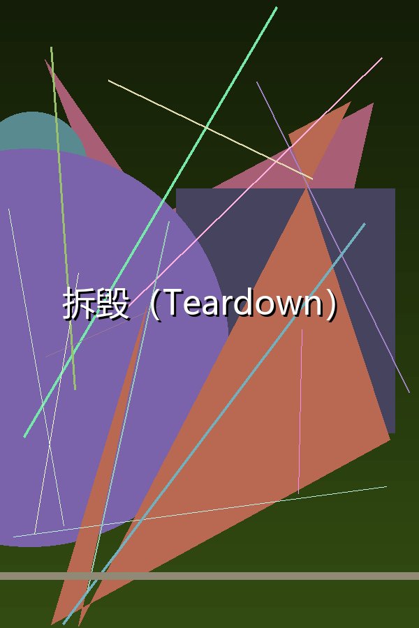 拆毁（Teardown）
