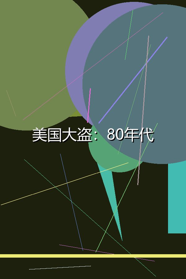 美国大盗：80年代