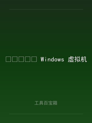 ?️ Windows 虚拟机